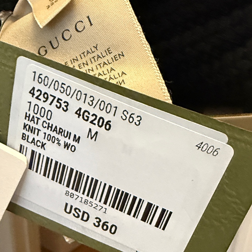 Gucci ribbed Knit Beanie - Picture 4 of 6